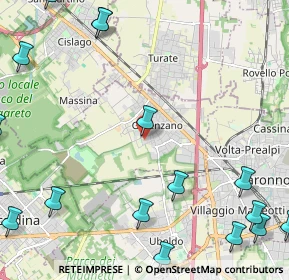 Mappa Via Fratelli Ghirimoldi, 21040 Gerenzano VA, Italia (3.43222)
