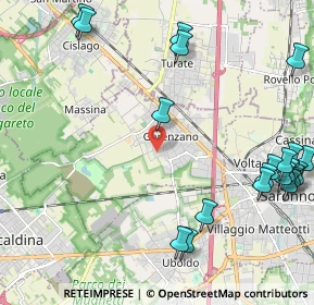 Mappa Via Fratelli Ghirimoldi, 21040 Gerenzano VA, Italia (2.9055)
