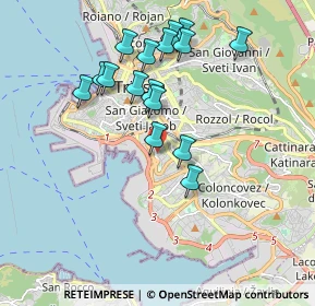 Mappa Via Zorutti, 34144 Trieste TS, Italia (1.76)