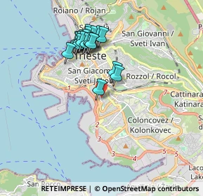 Mappa Via Zorutti, 34144 Trieste TS, Italia (1.6895)