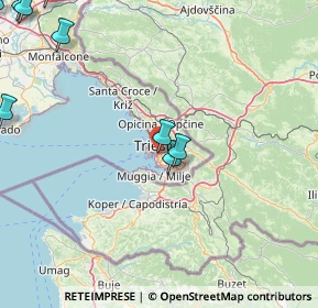 Mappa Via Zorutti, 34144 Trieste TS, Italia (28.58818)