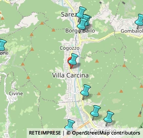 Mappa Via Marconi Guglielmo, 25069 Villa Carcina BS, Italia (2.74583)
