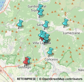 Mappa Via Marconi Guglielmo, 25069 Villa Carcina BS, Italia (2.90923)