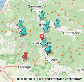 Mappa Via Marconi Guglielmo, 25069 Villa Carcina BS, Italia (3.14909)