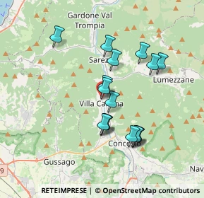 Mappa Via Marconi Guglielmo, 25069 Villa Carcina BS, Italia (3.12063)