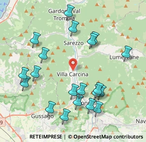Mappa Via Marconi Guglielmo, 25069 Villa Carcina BS, Italia (4.4055)