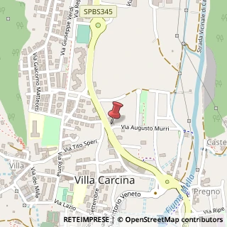 Mappa Via Guglielmo Marconi, 52, 25069 Villa Carcina, Brescia (Lombardia)