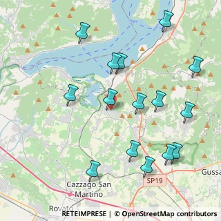 Mappa Via Alcide de Gasperi, 25050 Provaglio d'Iseo BS, Italia (4.55)