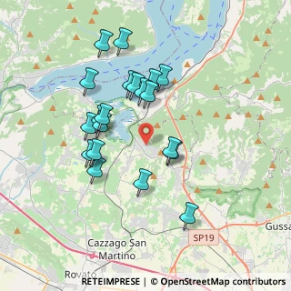Mappa Via Alcide de Gasperi, 25050 Provaglio d'Iseo BS, Italia (3.372)