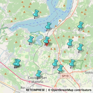 Mappa Via Alcide de Gasperi, 25050 Provaglio d'Iseo BS, Italia (5.13143)