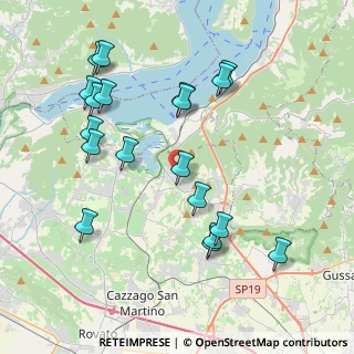 Mappa Via Alcide de Gasperi, 25050 Provaglio d'Iseo BS, Italia (4.26263)