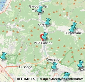 Mappa Via Alessandro Volta, 25069 Villa Carcina BS, Italia (6.43308)