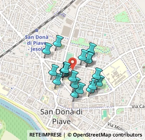 Mappa Via Trento, 30027 San Donà di Piave VE, Italia (0.2905)