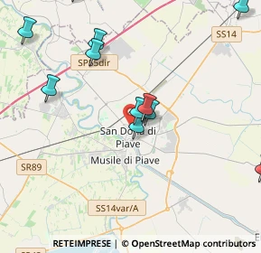 Mappa Via Trento, 30027 San Donà di Piave VE, Italia (4.90917)