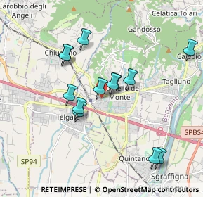 Mappa Via Giuseppe Nembrini, 24064 Grumello del Monte BG, Italia (1.68923)