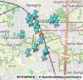 Mappa Via Ada Negri, 20831 Seregno MB, Italia (0.7865)