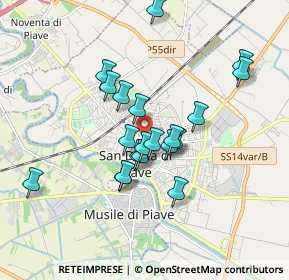 Mappa Via Bellini, 30027 San Donà di Piave VE, Italia (1.472)