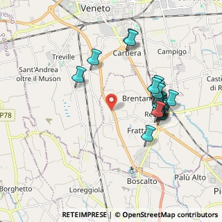 Mappa Via Stortina, 31023 Resana TV, Italia (1.8235)