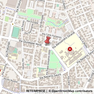 Mappa Via Giuseppe Verdi, 11, 30027 San Donà di Piave, Venezia (Veneto)