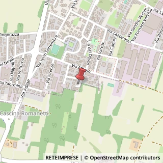 Mappa Via del Dosso, 62, 21010 Cardano al Campo, Varese (Lombardia)