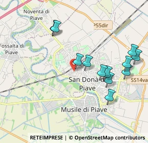 Mappa Via Mahatma Gandhi, 30027 San Donà di Piave VE, Italia (2.19769)