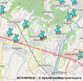 Mappa Via Lorenzo Lotto, 24064 Grumello del Monte BG, Italia (2.91455)