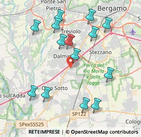 Mappa Via Dossi, 24044 Dalmine BG, Italia (4.23143)