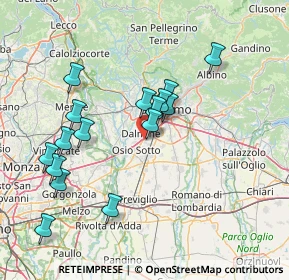 Mappa Via Dossi, 24044 Dalmine BG, Italia (14.5725)