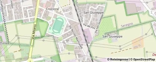 Mappa Seregno