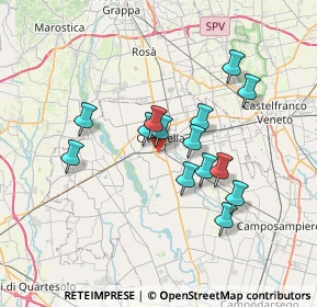 Mappa Via Beltramina, 35013 Cittadella PD, Italia (5.86429)