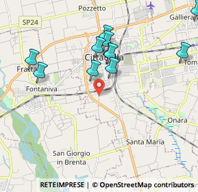 Mappa Via Beltramina, 35013 Cittadella PD, Italia (2.04364)