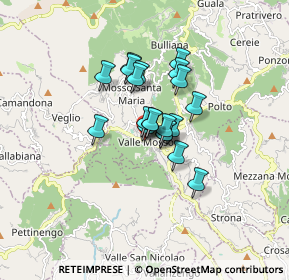 Mappa Via Chiesa, 13825 Valle Mosso BI, Italia (1.0235)