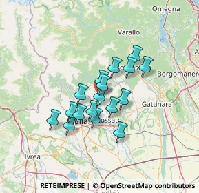 Mappa Via Chiesa, 13825 Valle Mosso BI, Italia (9.77765)