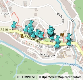 Mappa Via Chiesa, 13825 Valle Mosso BI, Italia (0.0875)
