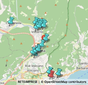 Mappa Via Provinciale, 25079 Vobarno BS, Italia (1.8155)