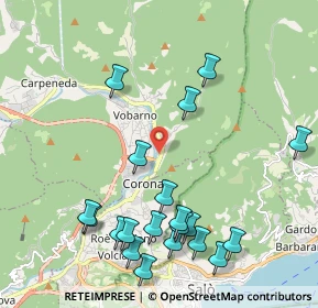 Mappa Via Provinciale, 25079 Vobarno BS, Italia (2.38)