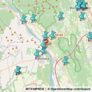 Mappa Via Borghetto, 28078 Romagnano Sesia NO, Italia (6.2615)