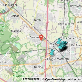 Mappa Via pascoli angolo, 21040 Gerenzano VA, Italia (2.314)