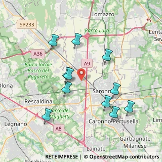 Mappa Via pascoli angolo, 21040 Gerenzano VA, Italia (3.83)