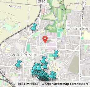 Mappa Via Don R. Montoli, 21047 Saronno VA, Italia (0.725)