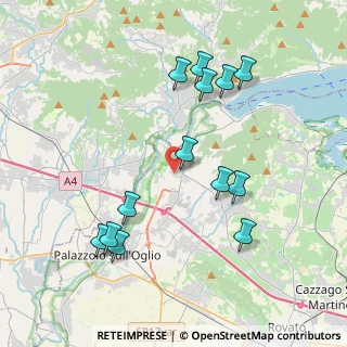 Mappa Via Lunga, 25031 Capriolo BS, Italia (4.07615)