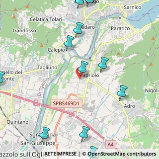 Mappa Via Lunga, 25031 Capriolo BS, Italia (3.06308)