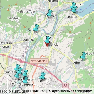 Mappa Via Lunga, 25031 Capriolo BS, Italia (2.95571)