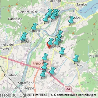 Mappa Via Lunga, 25031 Capriolo BS, Italia (1.8945)