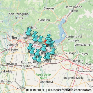Mappa Via Lunga, 25031 Capriolo BS, Italia (9.5895)