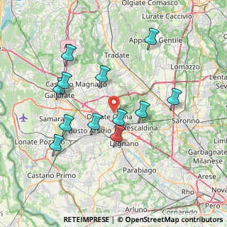 Mappa Via Sant'Antonio, 21050 Marnate VA, Italia (7.285)