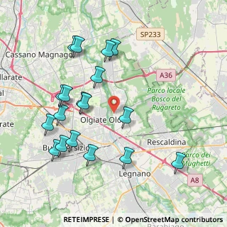 Mappa Via Sant'Antonio, 21050 Marnate VA, Italia (4.20667)