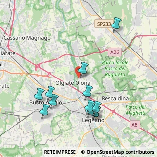 Mappa Via Sant'Antonio, 21050 Marnate VA, Italia (4.31917)
