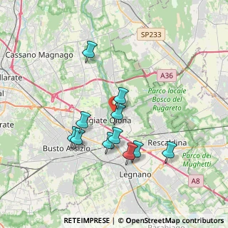 Mappa Via Sant'Antonio, 21050 Marnate VA, Italia (3.27727)