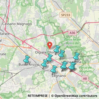 Mappa Via Sant'Antonio, 21050 Marnate VA, Italia (3.99909)